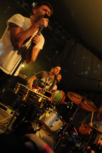 LCD Soundsystem at Stubb's BarBQ, Austin, Texas 06/08/10 - photo by Jeff Ba