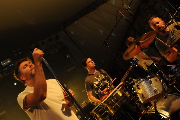 LCD Soundsystem at Stubb's BarBQ, Austin, Texas 06/08/10 - photo by Jeff Ba