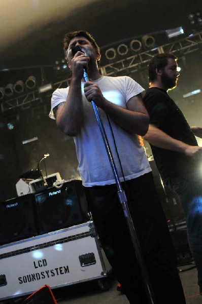LCD Soundsystem at Stubb's BarBQ, Austin, Texas 06/08/10 - photo by Jeff Ba