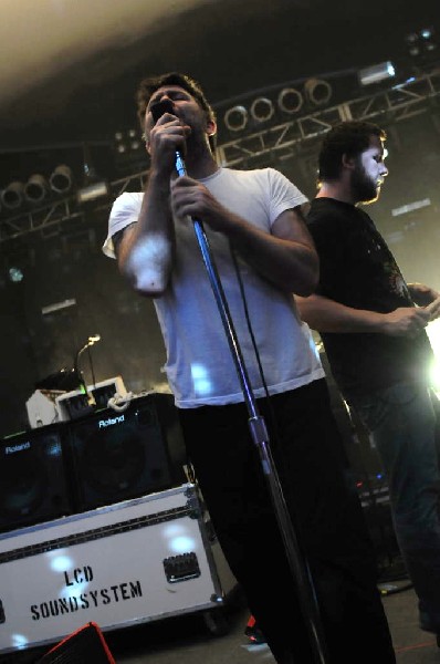 LCD Soundsystem at Stubb's BarBQ, Austin, Texas 06/08/10 - photo by Jeff Ba