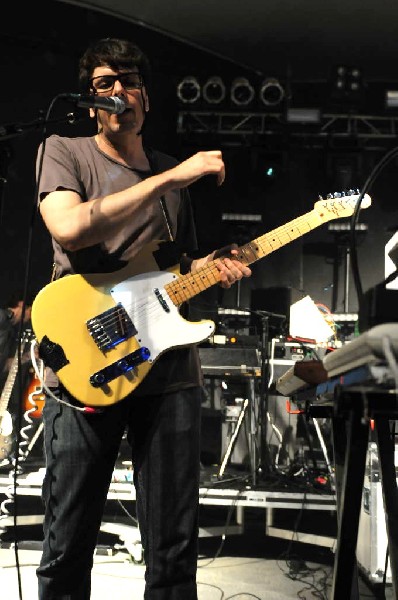 LCD Soundsystem at Stubb's BarBQ, Austin, Texas 06/08/10 - photo by Jeff Ba