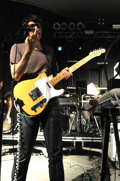 LCD Soundsystem at Stubb's BarBQ, Austin, Texas 06/08/10 - photo by Jeff Ba
