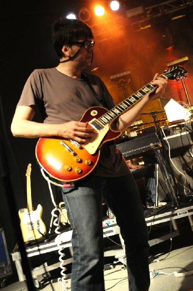 LCD Soundsystem at Stubb's BarBQ, Austin, Texas 06/08/10 - photo by Jeff Ba