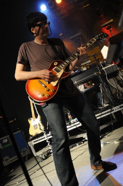 LCD Soundsystem at Stubb's BarBQ, Austin, Texas 06/08/10 - photo by Jeff Ba