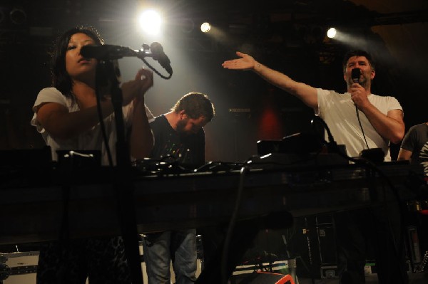 LCD Soundsystem at Stubb's BarBQ, Austin, Texas 06/08/10 - photo by Jeff Ba