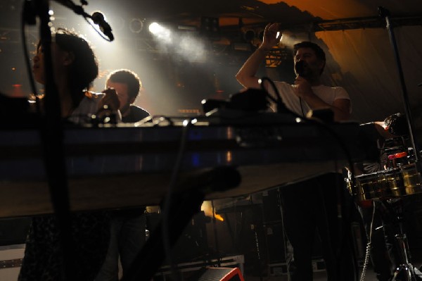 LCD Soundsystem at Stubb's BarBQ, Austin, Texas 06/08/10 - photo by Jeff Ba