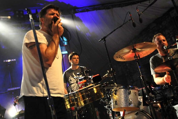 LCD Soundsystem at Stubb's BarBQ, Austin, Texas 06/08/10 - photo by Jeff Ba