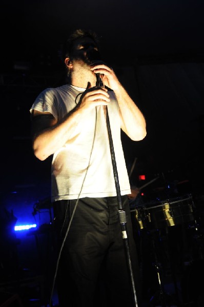 LCD Soundsystem at Stubb's BarBQ, Austin, Texas 06/08/10 - photo by Jeff Ba