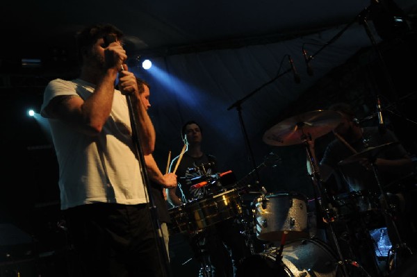 LCD Soundsystem at Stubb's BarBQ, Austin, Texas 06/08/10 - photo by Jeff Ba