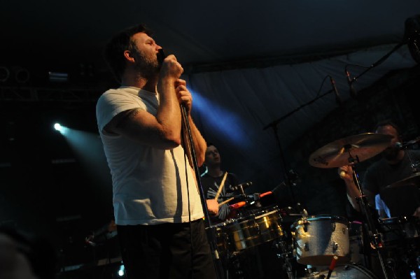 LCD Soundsystem at Stubb's BarBQ, Austin, Texas 06/08/10 - photo by Jeff Ba