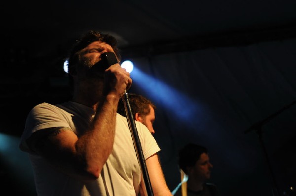 LCD Soundsystem at Stubb's BarBQ, Austin, Texas 06/08/10 - photo by Jeff Ba