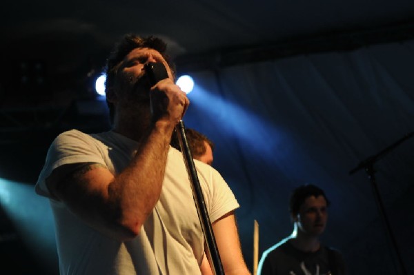 LCD Soundsystem at Stubb's BarBQ, Austin, Texas 06/08/10 - photo by Jeff Ba