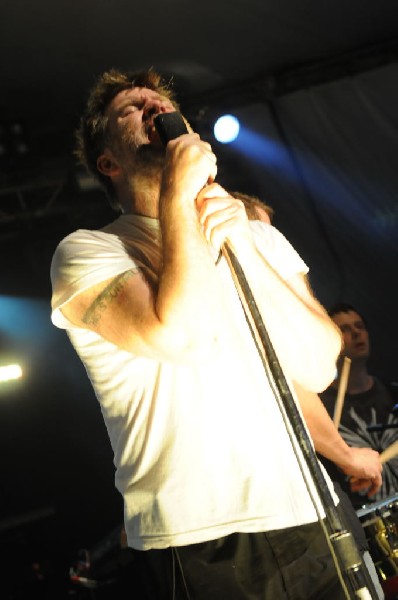 LCD Soundsystem at Stubb's BarBQ, Austin, Texas 06/08/10 - photo by Jeff Ba