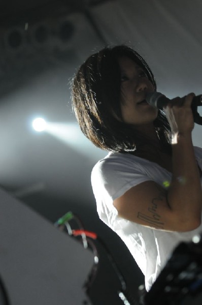 LCD Soundsystem at Stubb's BarBQ, Austin, Texas 06/08/10 - photo by Jeff Ba