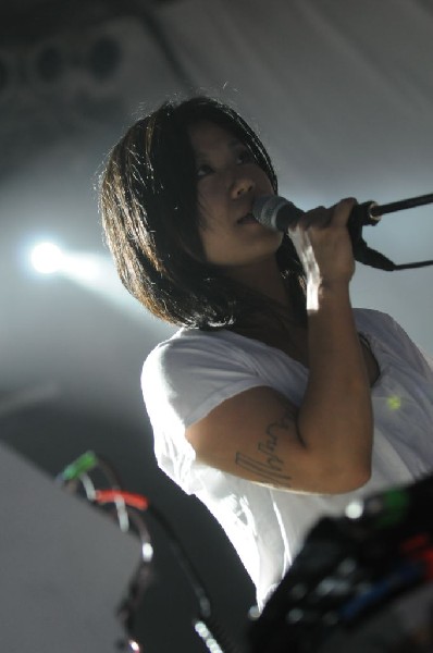 LCD Soundsystem at Stubb's BarBQ, Austin, Texas 06/08/10 - photo by Jeff Ba