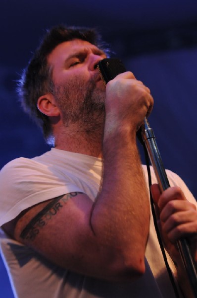 LCD Soundsystem at Stubb's BarBQ, Austin, Texas 06/08/10 - photo by Jeff Ba