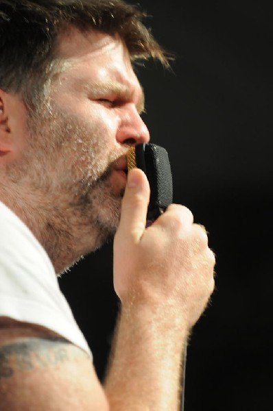 LCD Soundsystem at Stubb's BarBQ, Austin, Texas 06/08/10 - photo by Jeff Ba