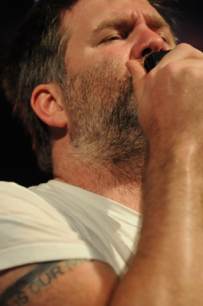 LCD Soundsystem at Stubb's BarBQ, Austin, Texas 06/08/10 - photo by Jeff Ba