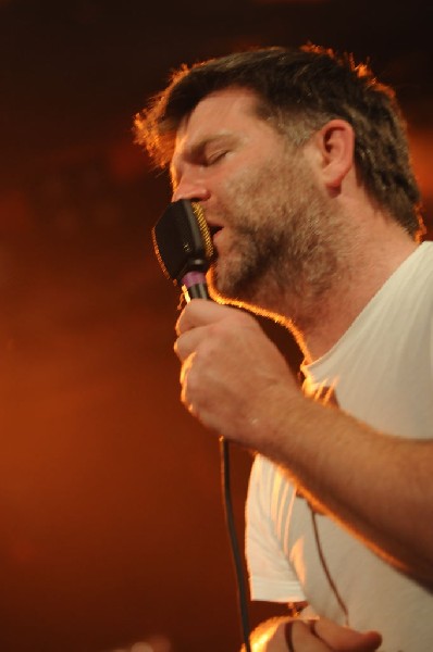 LCD Soundsystem at Stubb's BarBQ, Austin, Texas 06/08/10 - photo by Jeff Ba