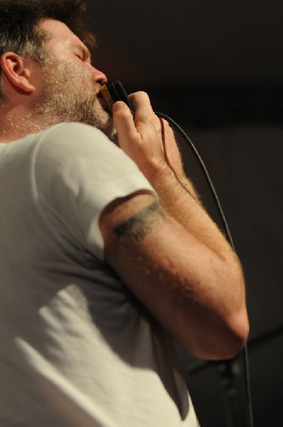 LCD Soundsystem at Stubb's BarBQ, Austin, Texas 06/08/10 - photo by Jeff Ba