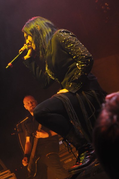 Lacuna Coil at ACL Live at the Moody Theater, Austin, Texas 03/03/2012