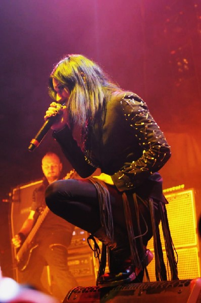 Lacuna Coil at ACL Live at the Moody Theater, Austin, Texas 03/03/2012