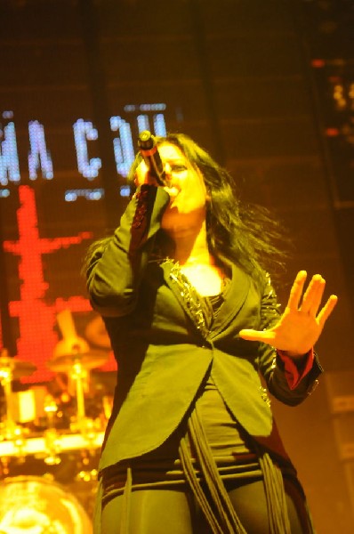 Lacuna Coil at ACL Live at the Moody Theater, Austin, Texas 03/03/2012