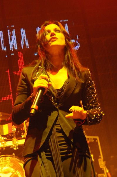 Lacuna Coil at ACL Live at the Moody Theater, Austin, Texas 03/03/2012