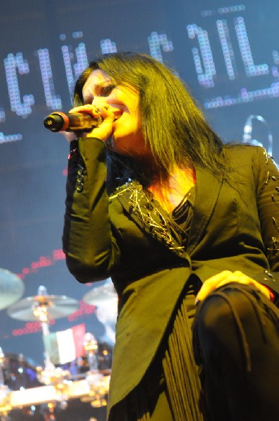 Lacuna Coil at ACL Live at the Moody Theater, Austin, Texas 03/03/2012