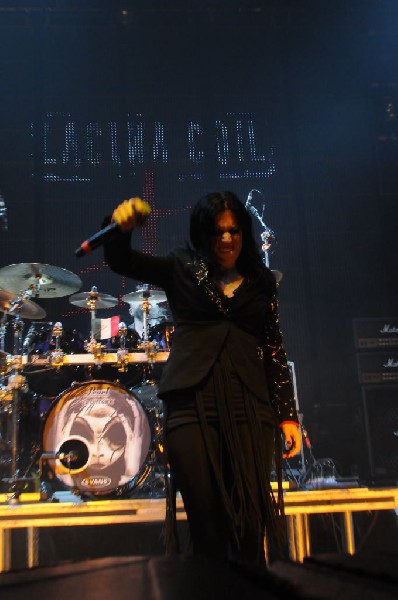 Lacuna Coil at ACL Live at the Moody Theater, Austin, Texas 03/03/2012