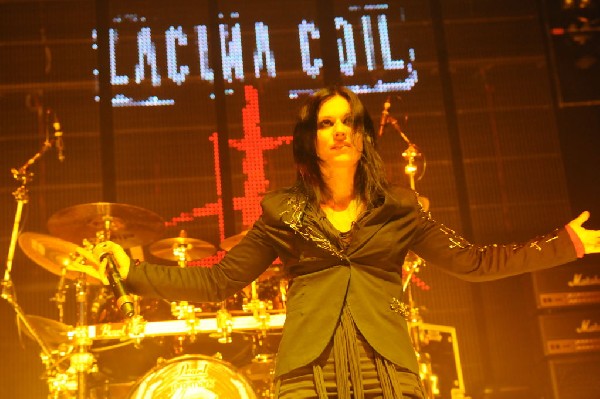 Lacuna Coil at ACL Live at the Moody Theater, Austin, Texas 03/03/2012