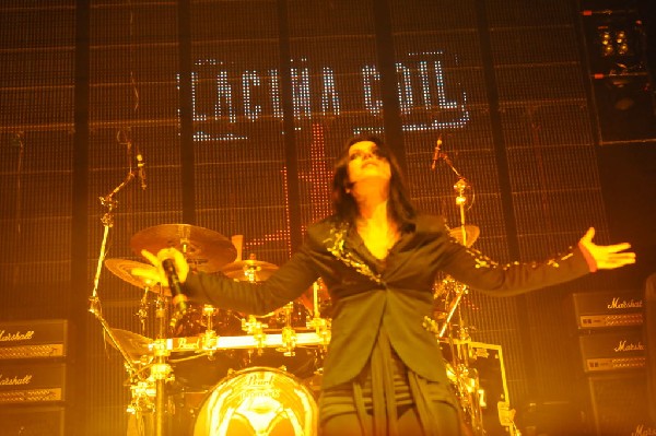 Lacuna Coil at ACL Live at the Moody Theater, Austin, Texas 03/03/2012