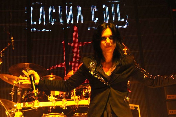 Lacuna Coil at ACL Live at the Moody Theater, Austin, Texas 03/03/2012