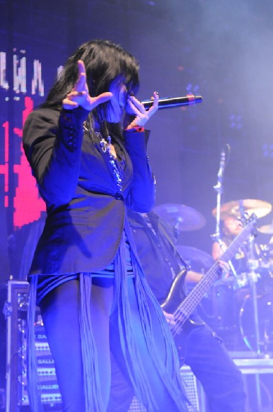 Lacuna Coil at ACL Live at the Moody Theater, Austin, Texas 03/03/2012