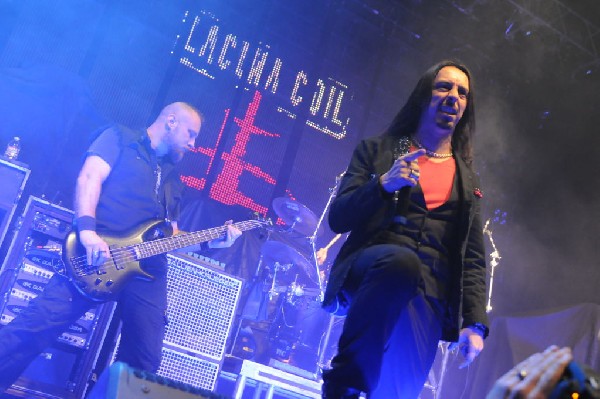 Lacuna Coil at ACL Live at the Moody Theater, Austin, Texas 03/03/2012