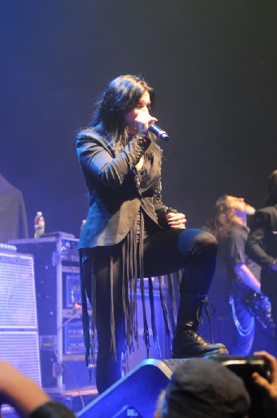 Lacuna Coil at ACL Live at the Moody Theater, Austin, Texas 03/03/2012