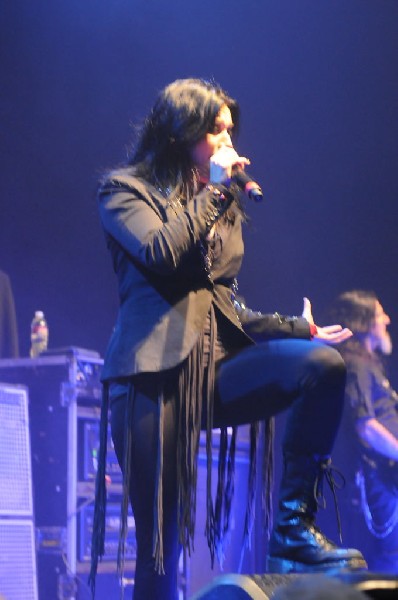 Lacuna Coil at ACL Live at the Moody Theater, Austin, Texas 03/03/2012