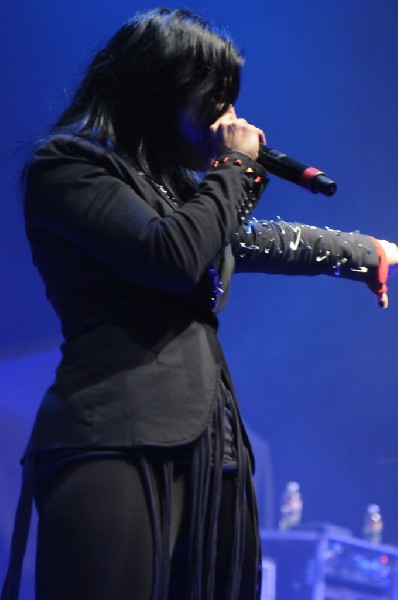 Lacuna Coil at ACL Live at the Moody Theater, Austin, Texas 03/03/2012