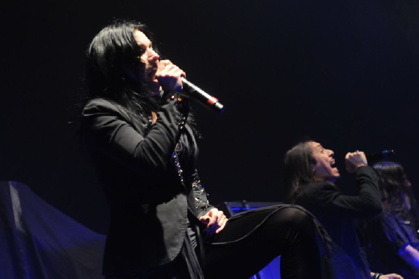 Lacuna Coil at ACL Live at the Moody Theater, Austin, Texas 03/03/2012