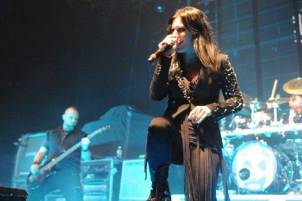 Lacuna Coil at ACL Live at the Moody Theater, Austin, Texas 03/03/2012