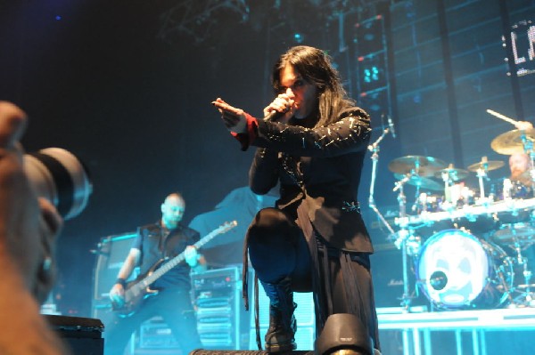 Lacuna Coil at ACL Live at the Moody Theater, Austin, Texas 03/03/2012