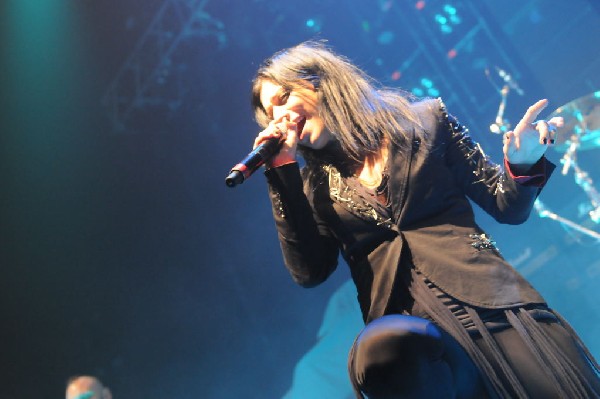 Lacuna Coil at ACL Live at the Moody Theater, Austin, Texas 03/03/2012