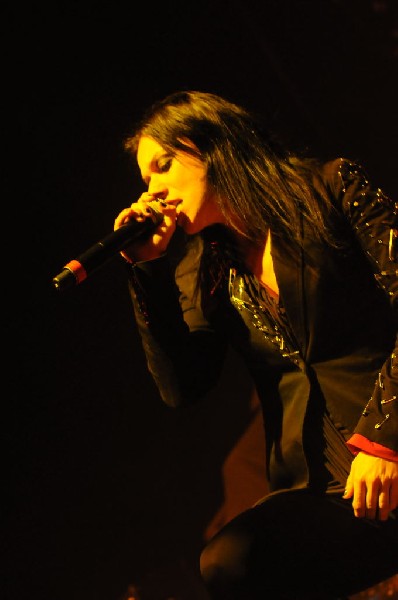 Lacuna Coil at ACL Live at the Moody Theater, Austin, Texas 03/03/2012