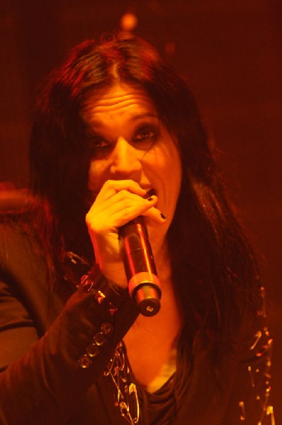 Lacuna Coil at ACL Live at the Moody Theater, Austin, Texas 03/03/2012