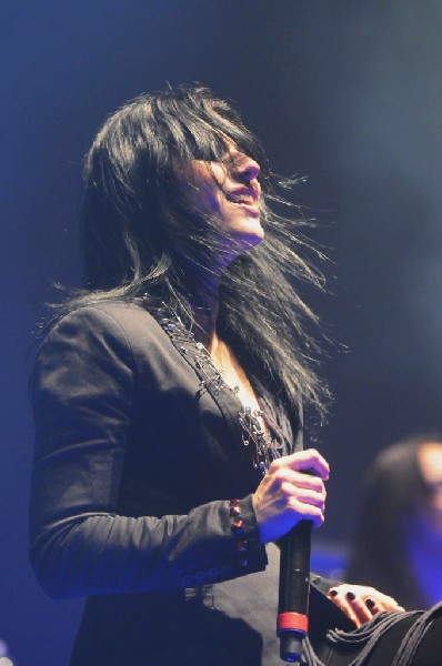 Lacuna Coil at ACL Live at the Moody Theater, Austin, Texas 03/03/2012