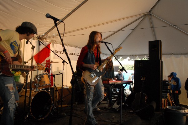 Lions In The Street SXSW gig at the Canadian Blast day party in Austin, Tex