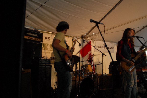 Lions In The Street SXSW gig at the Canadian Blast day party in Austin, Tex