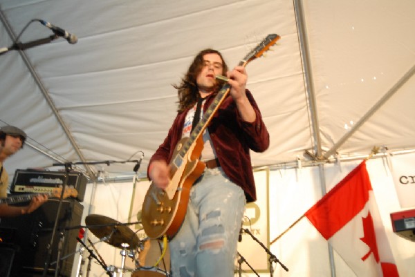 Lions In The Street SXSW gig at the Canadian Blast day party in Austin, Tex