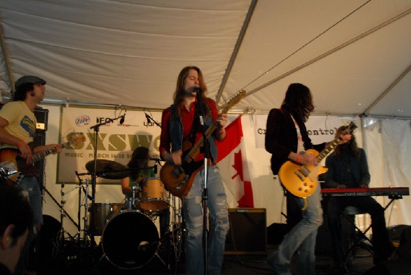 Lions In The Street SXSW gig at the Canadian Blast day party in Austin, Tex