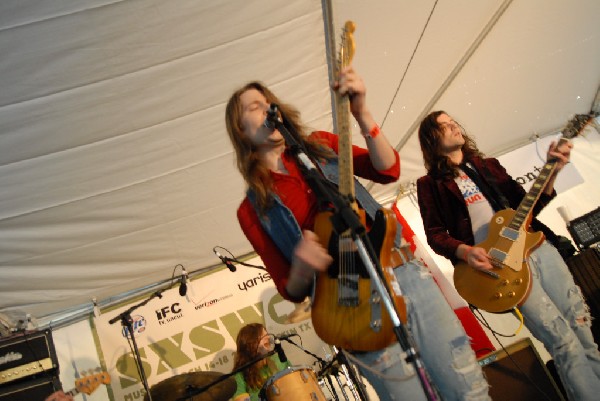 Lions In The Street SXSW gig at the Canadian Blast day party in Austin, Tex